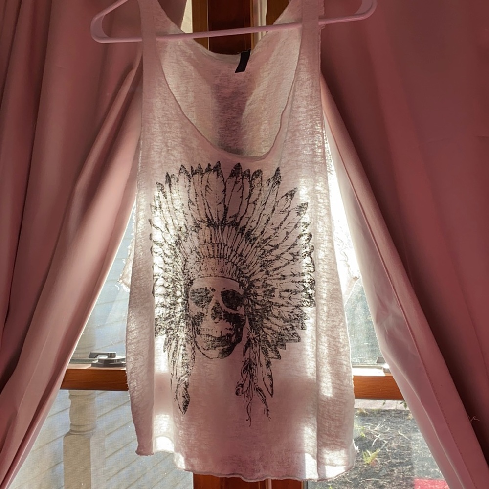 Indian Head Skull Tank